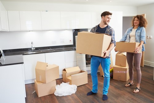 Modern storage in Tottenham Green helping reduce clutter and improve organization