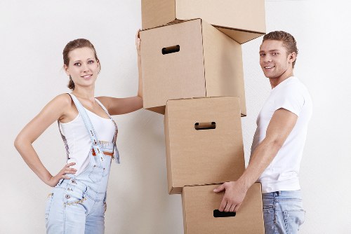 Indexed paper records prepared for secure document storage in Tottenhamgreen